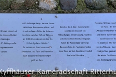 Inschrift am Gedenkstein